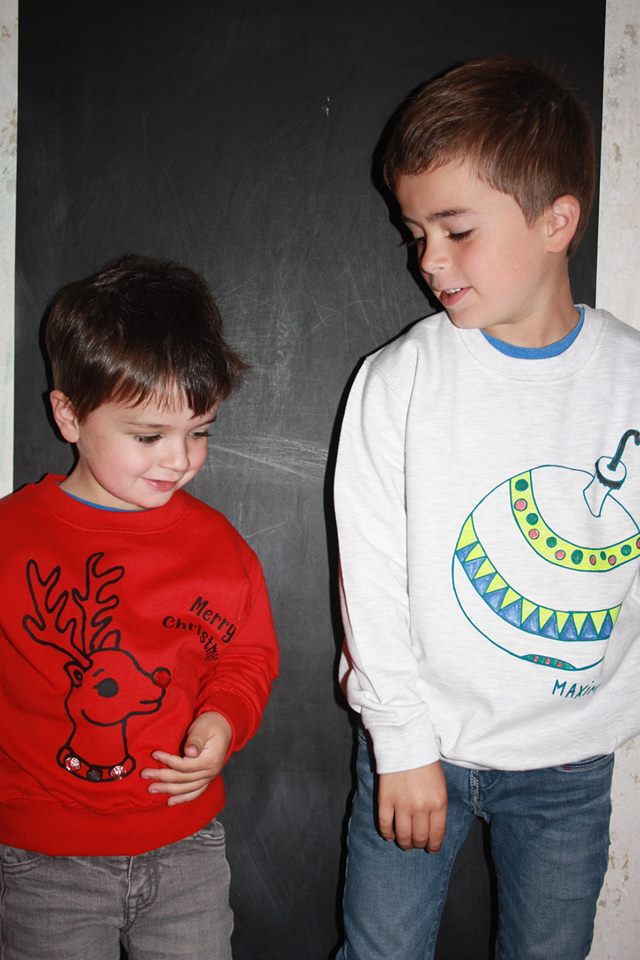 Max&Lou workshop kerstsweaters